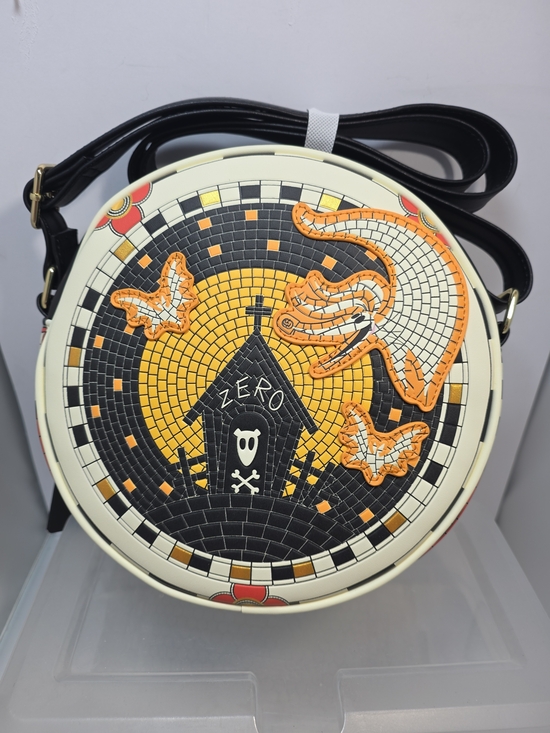 Loungefly Handbags - Loungefly Disney Nightmare Before Christmas Mosiac Crossbody Bag NWT